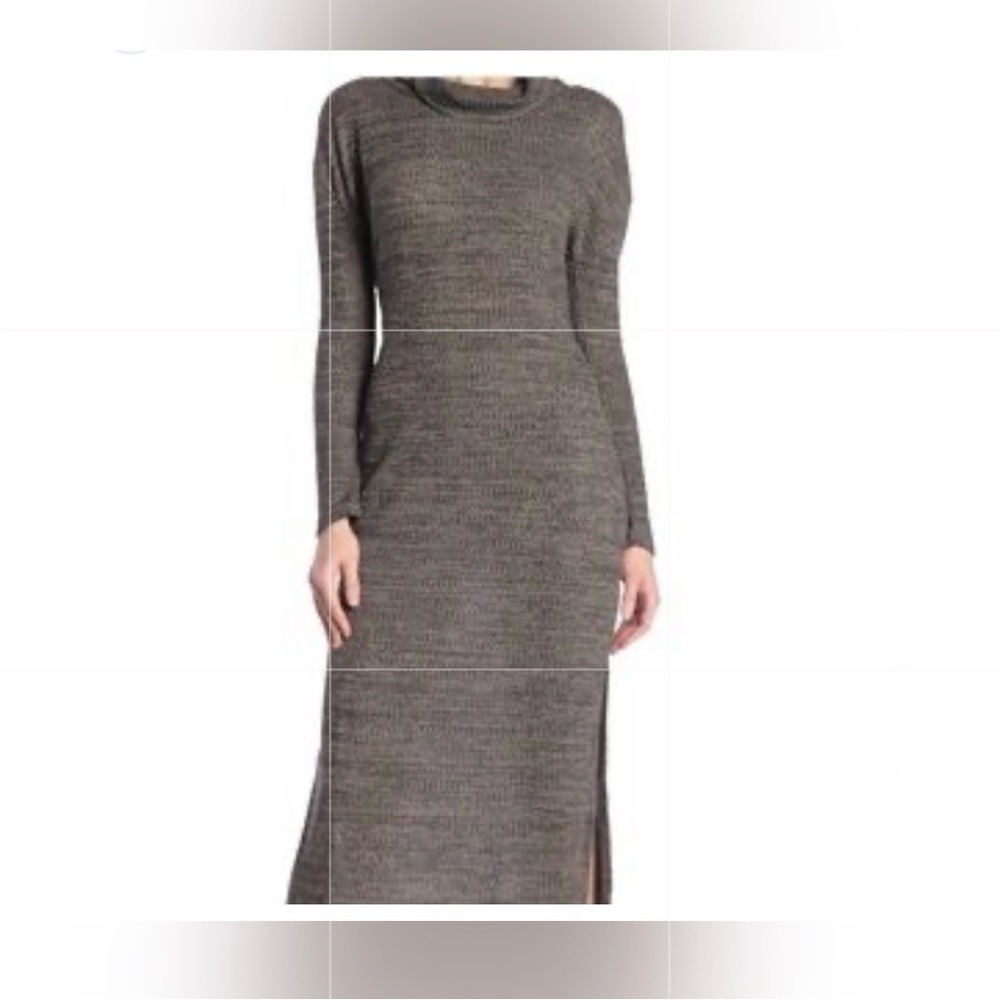 Ten Sixty Sherman Long Sleeve Knit Dress - Brown